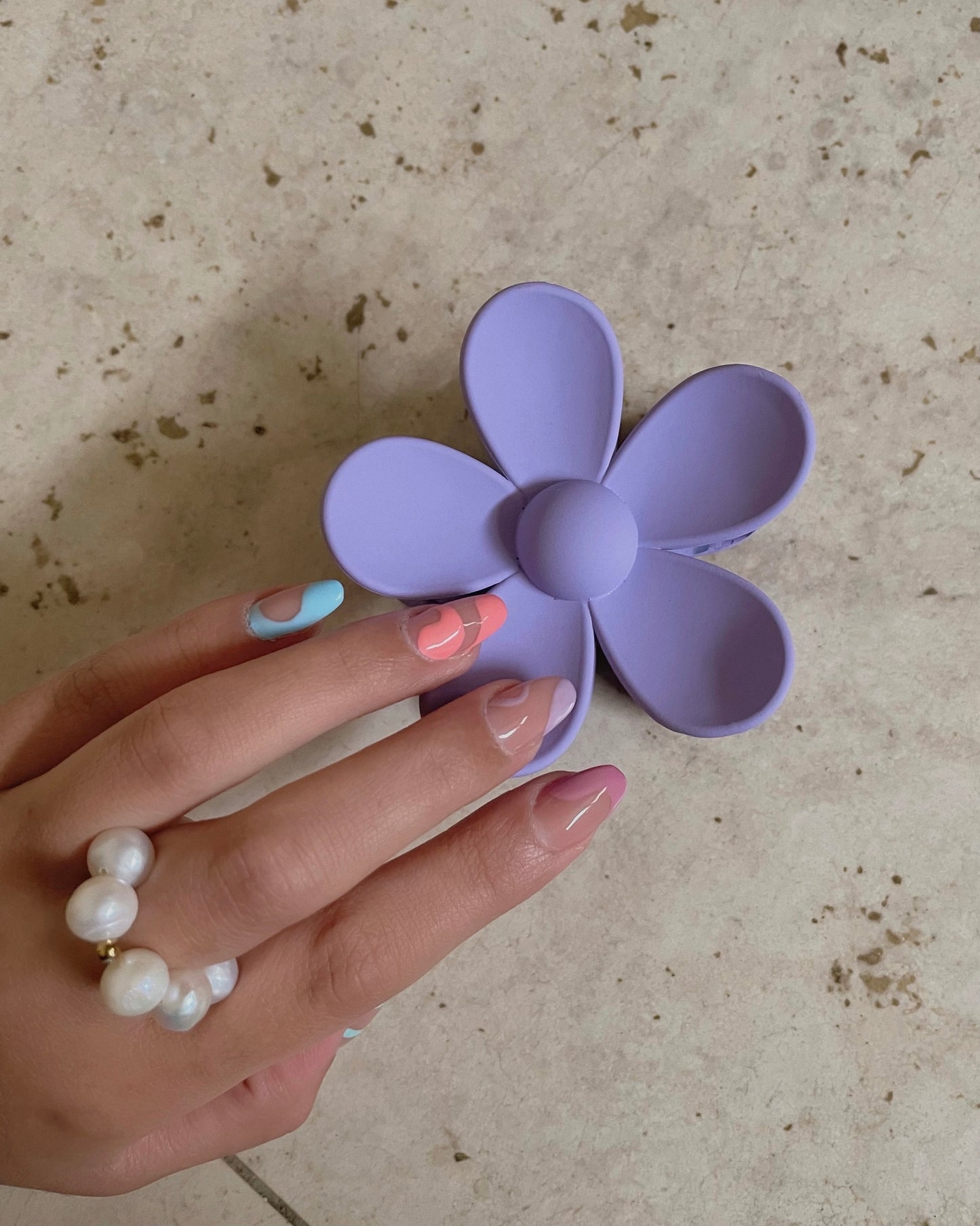 FLOWER HAIR CLIPS